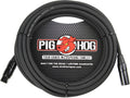 Black 8mm XLR Microphone Cable, 50 Feet, Pack of 2 K57415