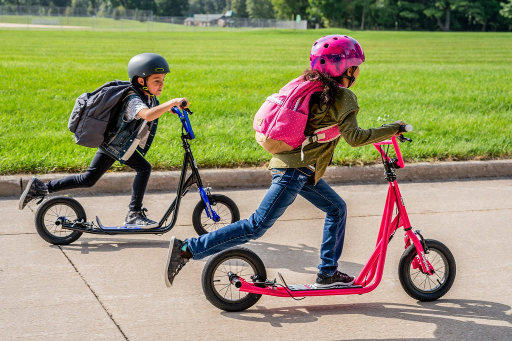 Pink 12-inch Wheel Scooter D894468