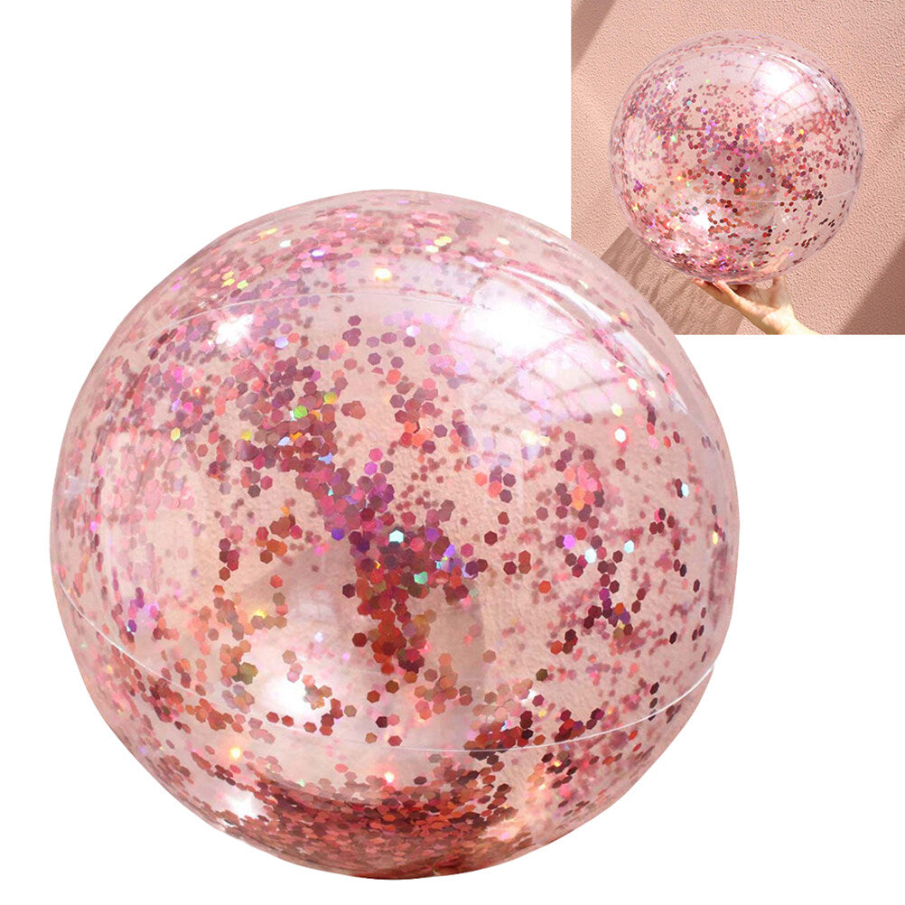 4 Pcs Glitter Ball and Pump Set M7591