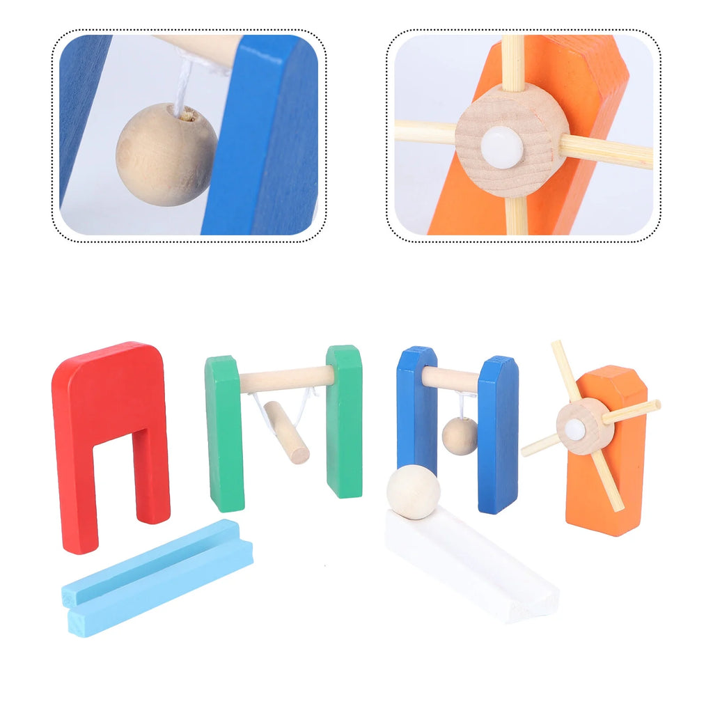 Wooden Domino Blocks Building Toy D55610