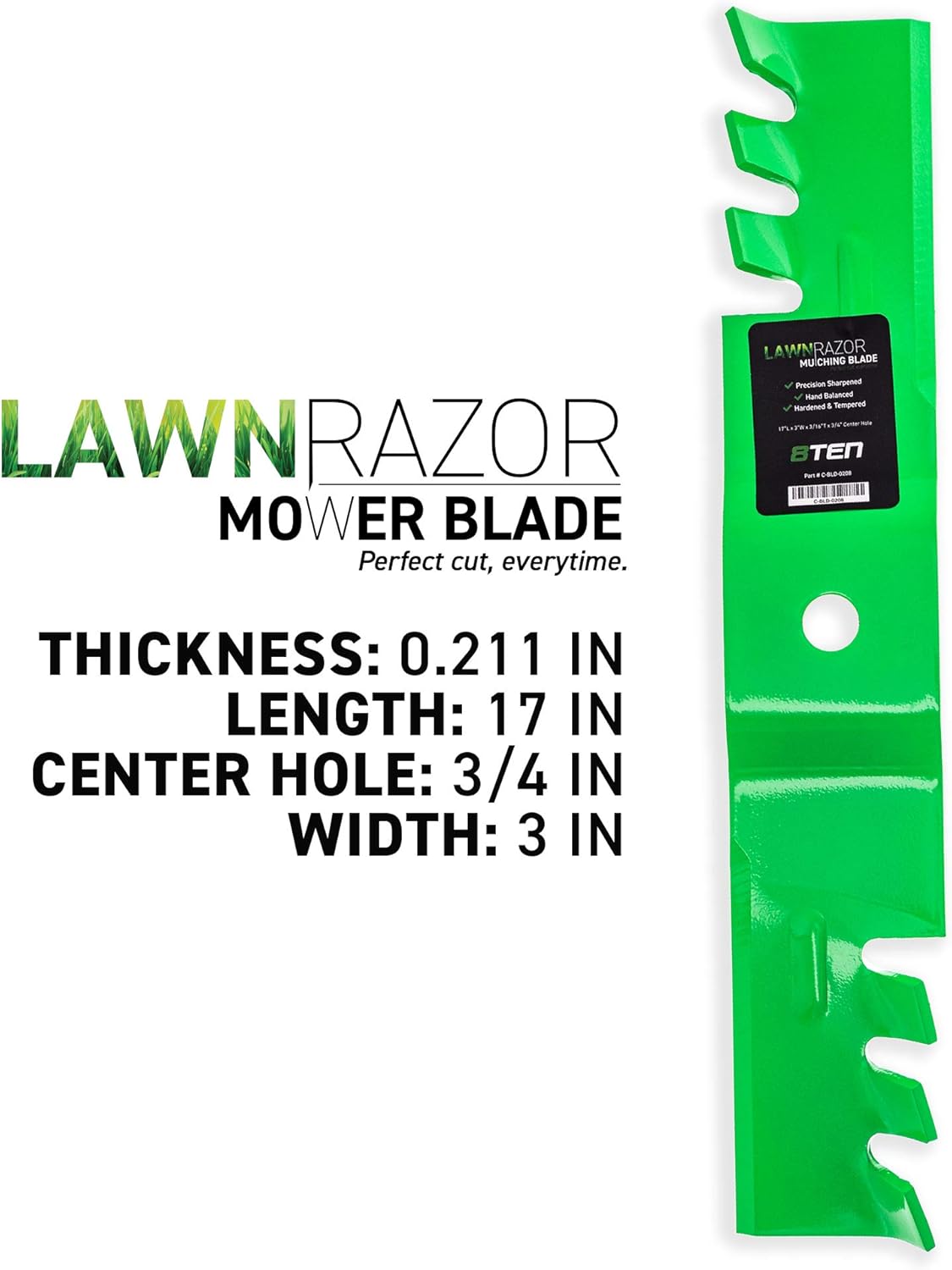 Mulching Blade 48 inch Deck 3 Pack K816196