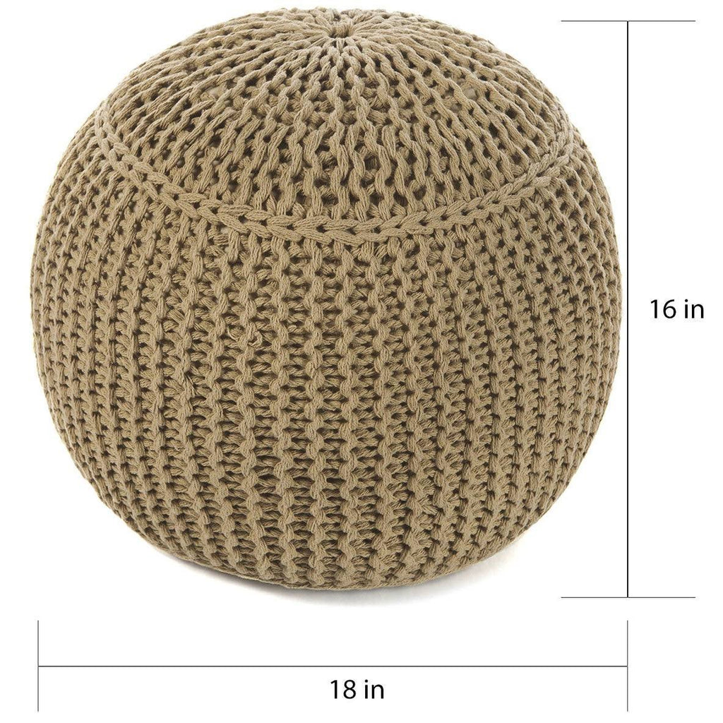 Blue Indian Pouf H471
