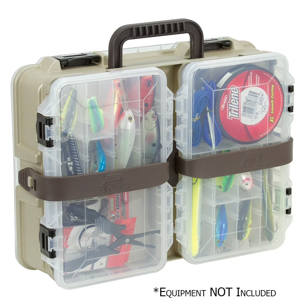 Fishing Tackle Storage Satchel, Medium, Tan/Brown I68536