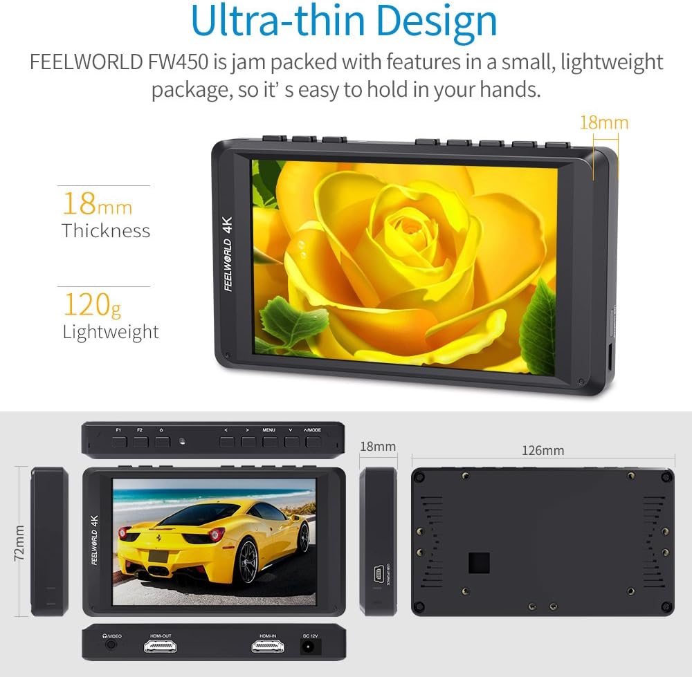 4.5 Inch 4K HDMI Field Monitor Z199053