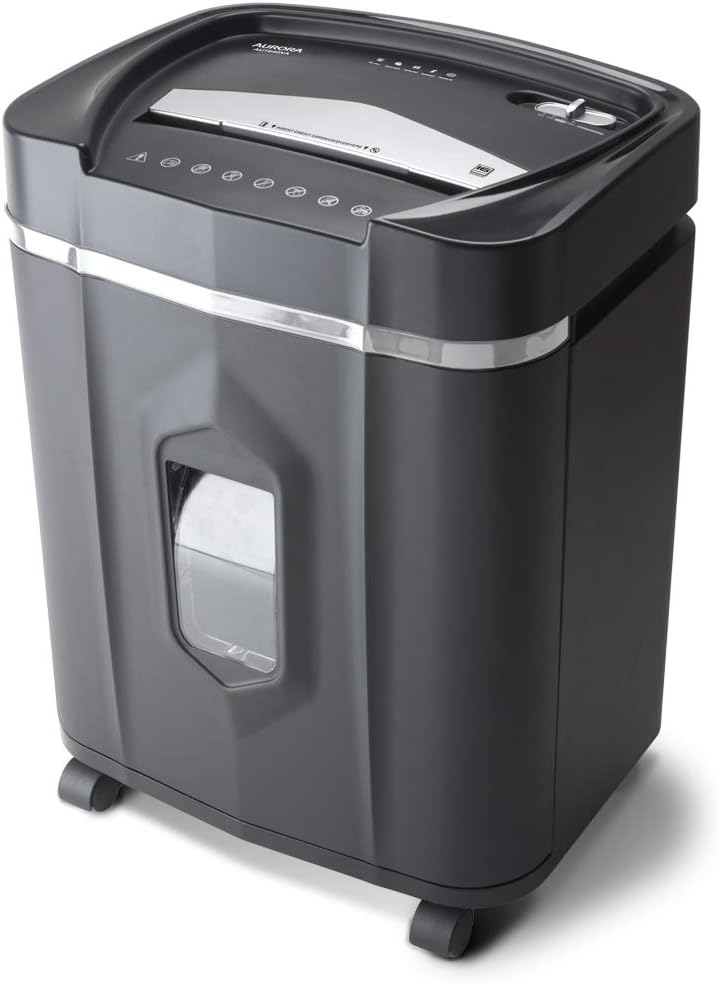 Anti-Jam 16 Sheet Crosscut Paper Shredder A550527