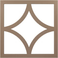 32x22OD x 20 1/2x22ID x 1x22P PVC Pierced Ceiling Medallion R279124