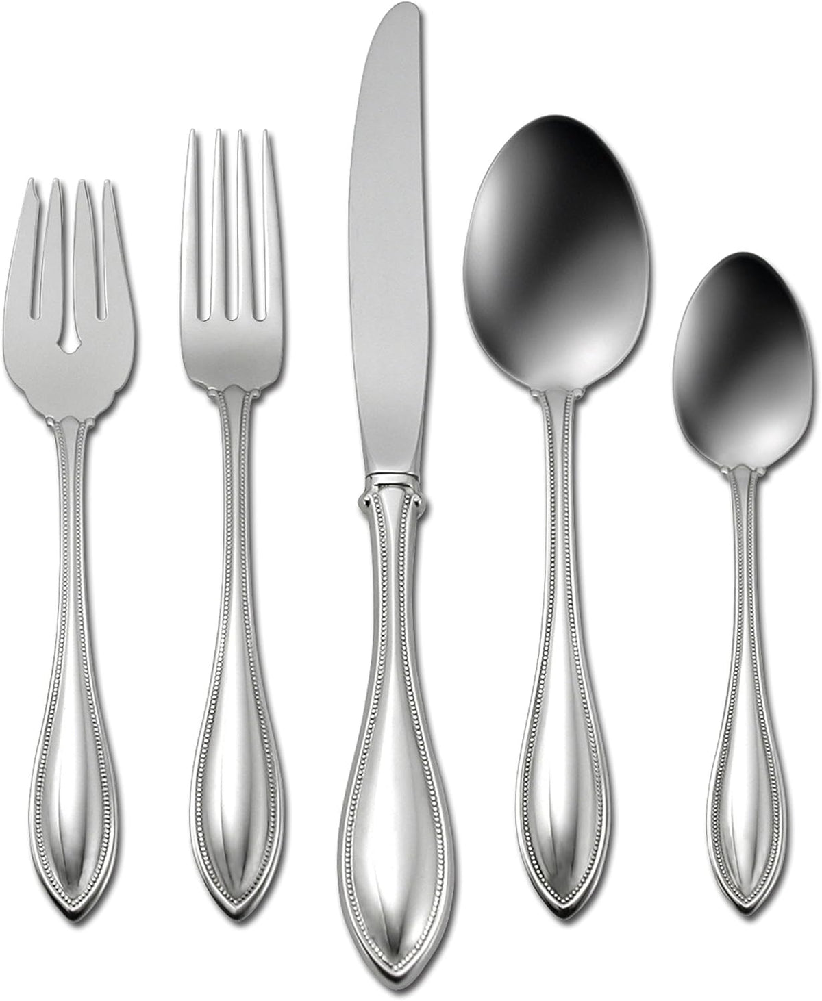 45 Piece 18/0 Stainless Steel Flatware Set H7422