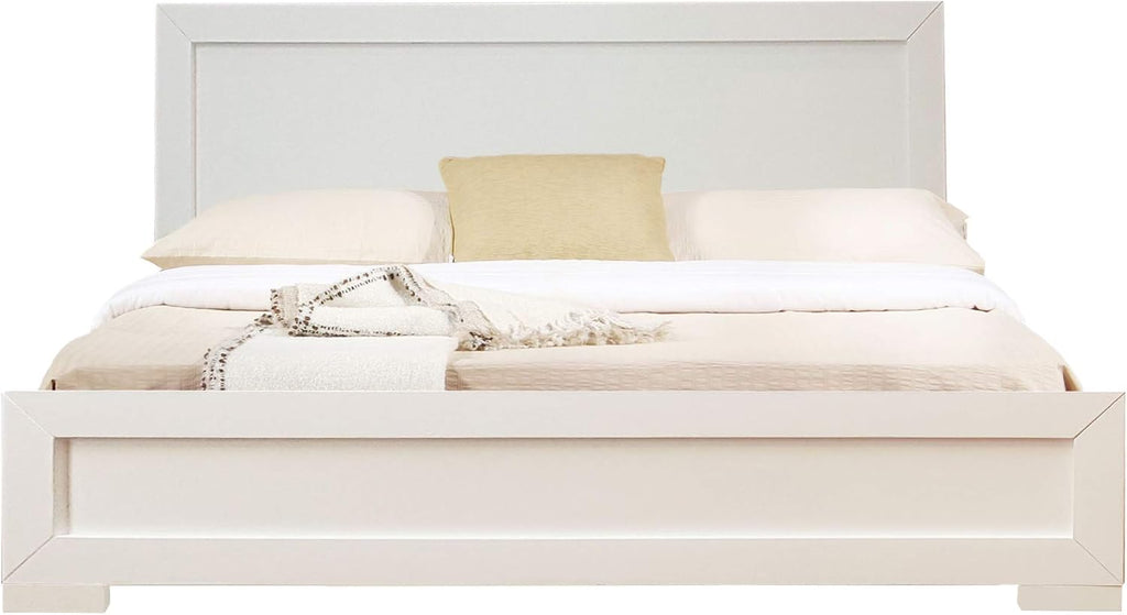 Queen Wooden Platform Bed H258968