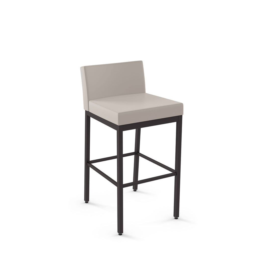 Cream Faux Leather Bar Stool F7872