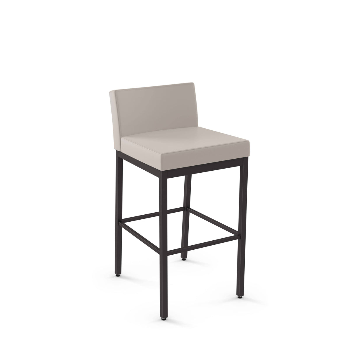 Cream Faux Leather Bar Stool F7872