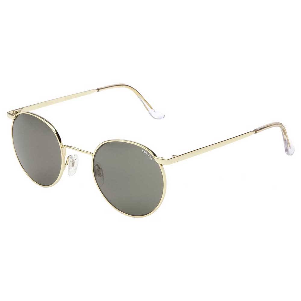 23K Gold Gray Glass Lens Sunglasses T1923