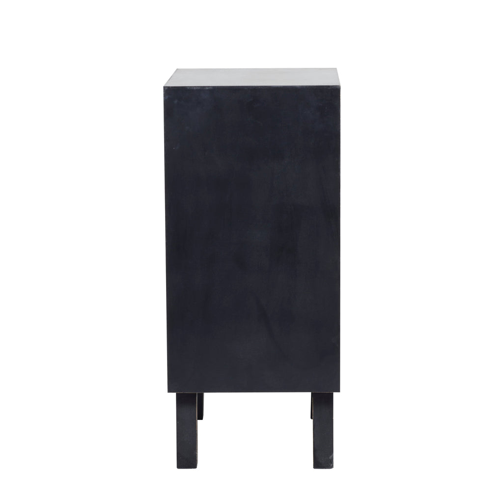Black MDF Cabinet R500056