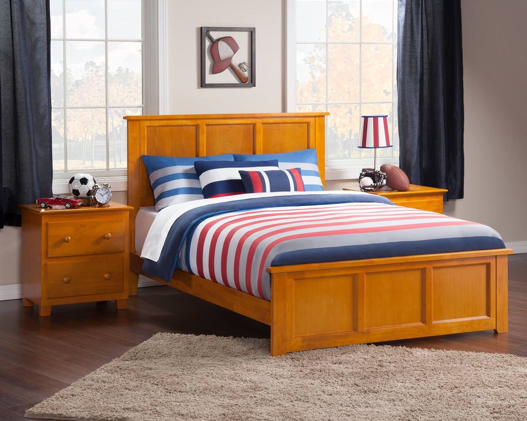 Caramel Latte Full Bed with Foot Board H707