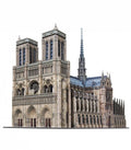 3D Puzzle Notre Dame De Paris Cathedral I417