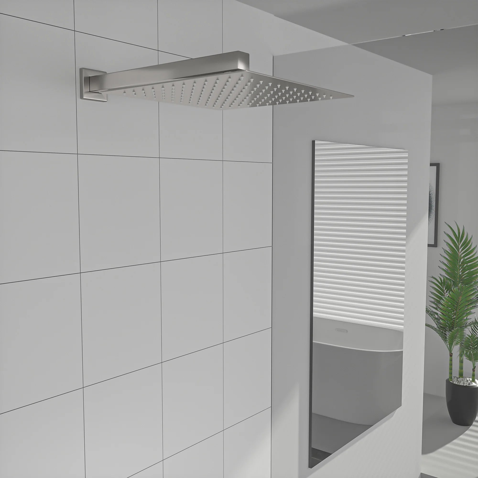 Stainless Steel Rain Shower Head U27201