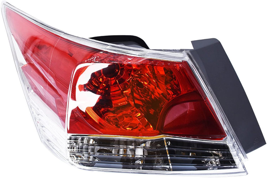 Rear Left Brake Tail Lights Replacement for 2008-2012 Honda Accord 4 Door Sedan Pack of 2 A26962