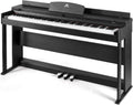 88 Key Full Weighted Hammer Action Digital Piano with Dual Stereo Speakers, 3 Pedals, Furniture Stand A3443