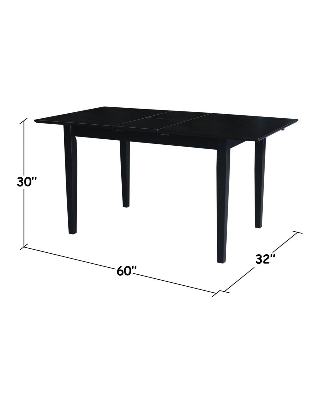 Dining Table with Butterfly Extension S78535