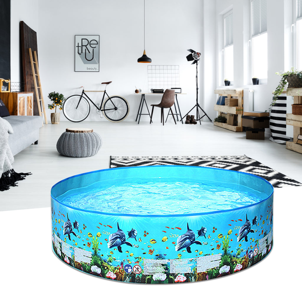 Inflatable Plastic Outdoor Kids Lounge Pool X6278