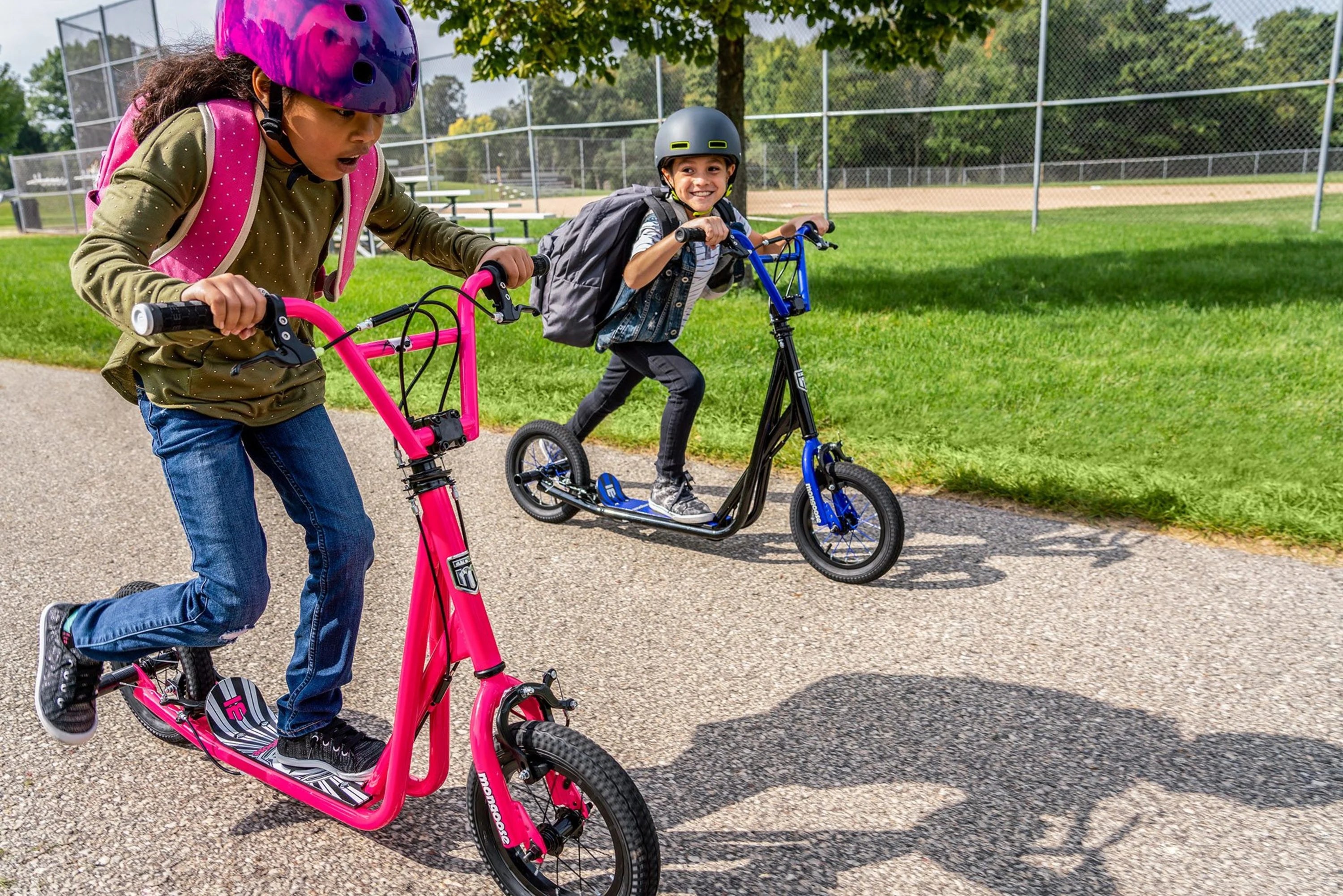 Pink 12-inch Wheel Scooter D894468