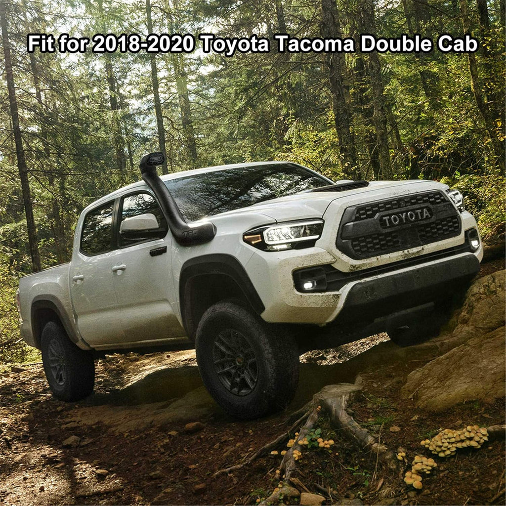 Black TPE Floor Mats for Toyota Tacoma Double Cab Q296