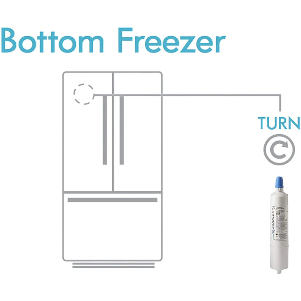 3 Pack Refrigerator Water Filter M954