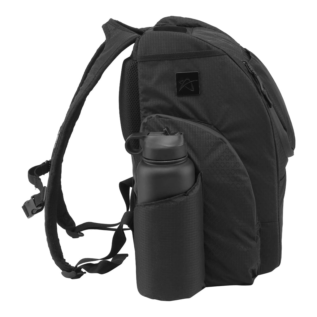 Black Disc Golf Backpack with 26+ Disc Capacity I829702