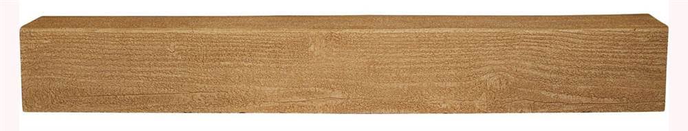 6x22W x 8x22H x 12&L 3-Sided Rough Sawn Faux Wood Ceiling Beam O9199