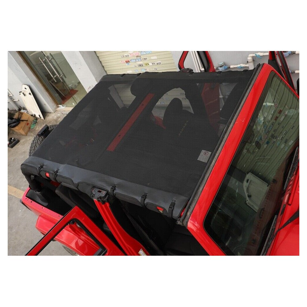 Top Bikini Roof Full Cover Sunshade Mesh Accessor 4Door Y16062