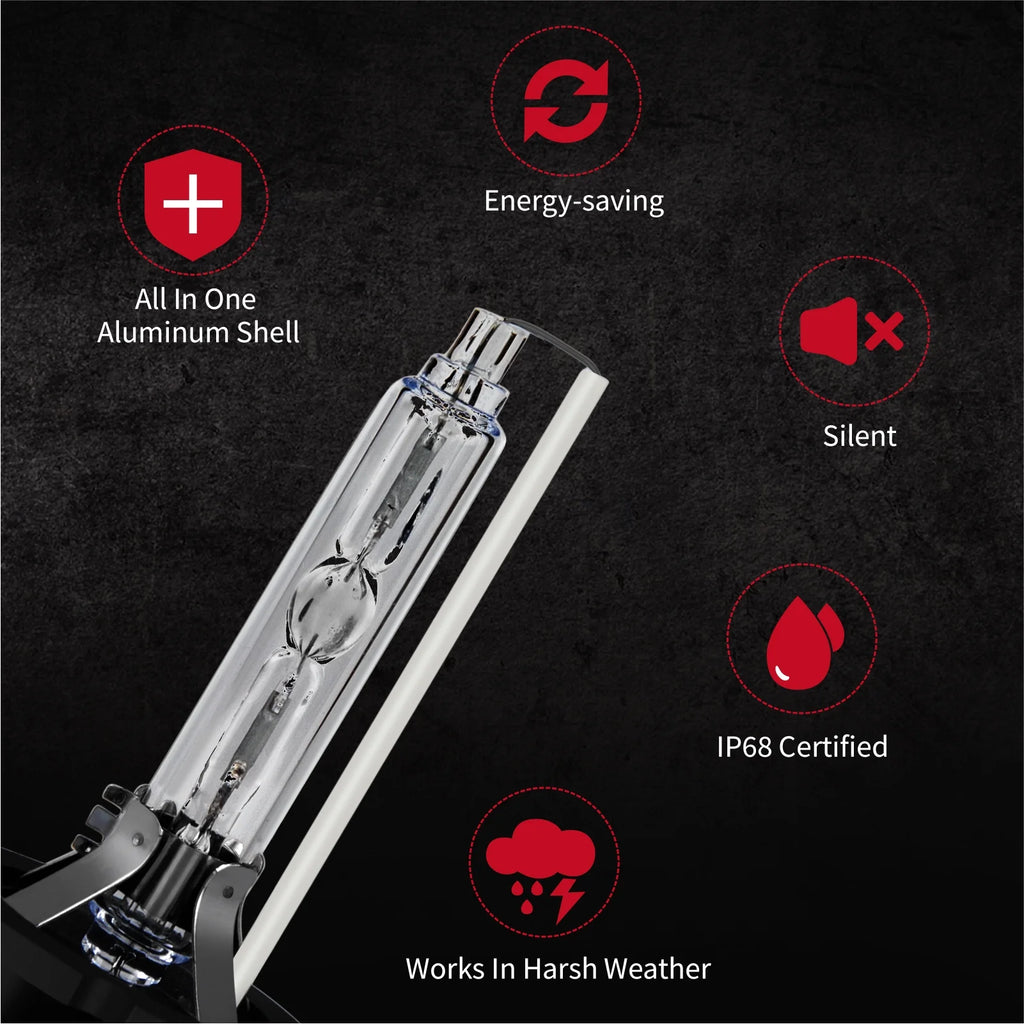 D1S Xenon HID Headlight Bulbs 6000K 2Pcs L401